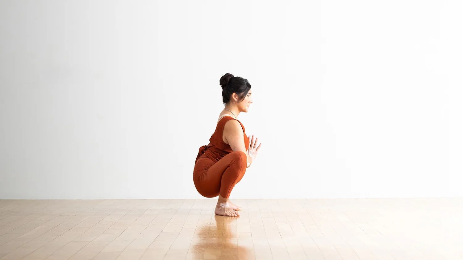 Squat Garland Pose